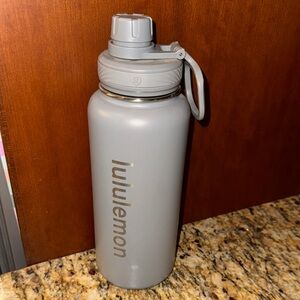 Lululemon Gray Water Bottle